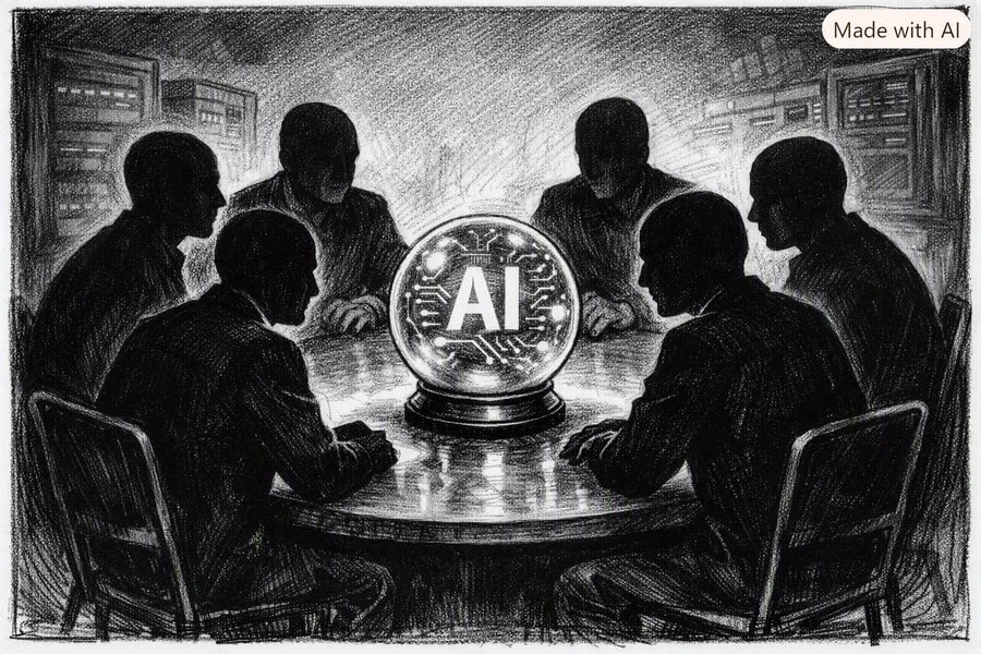 BRICS discussion on AI | Image created with AI Copilot