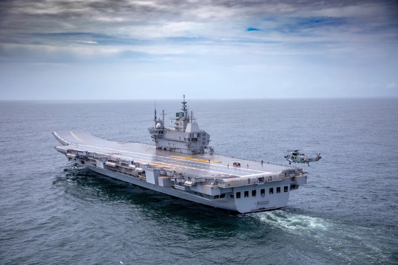 INS Vikrant: India's Rise Takes to the Blue Waters