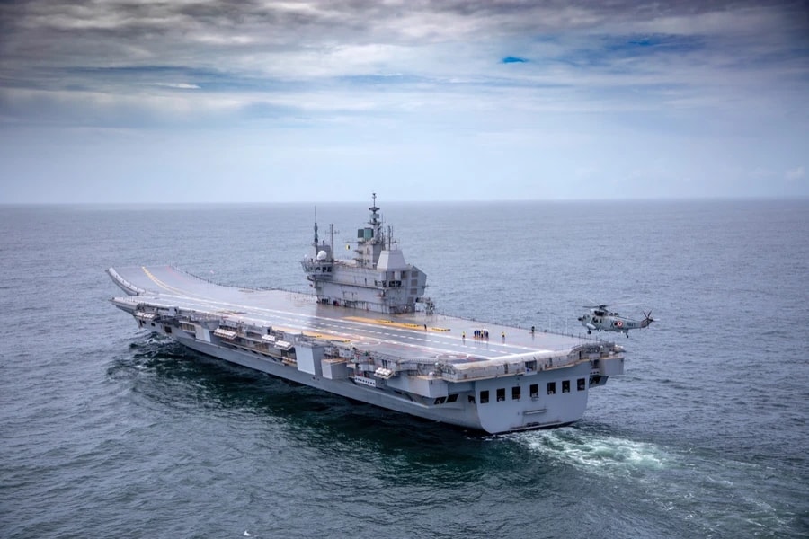 INS Vikrant: India's Rise Takes to the Blue Waters